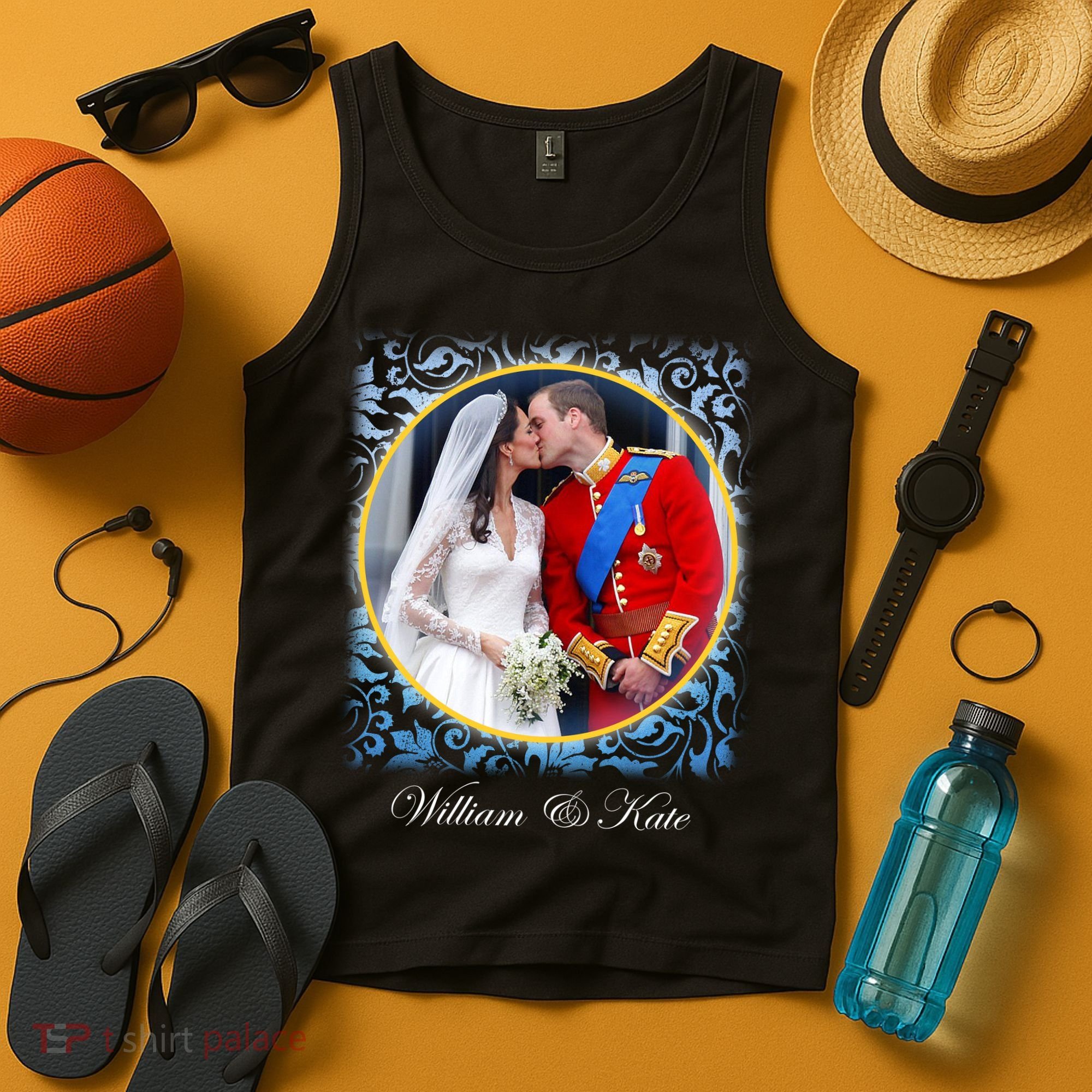 William & Kate Royal Wedding Photo Tank Top