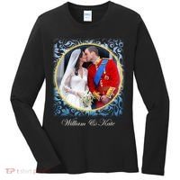 William & Kate Royal Wedding Photo Women's Long Sleeve Shirt thumb 0