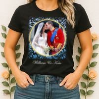 William & Kate Royal Wedding Photo Women's T-Shirt thumb 2