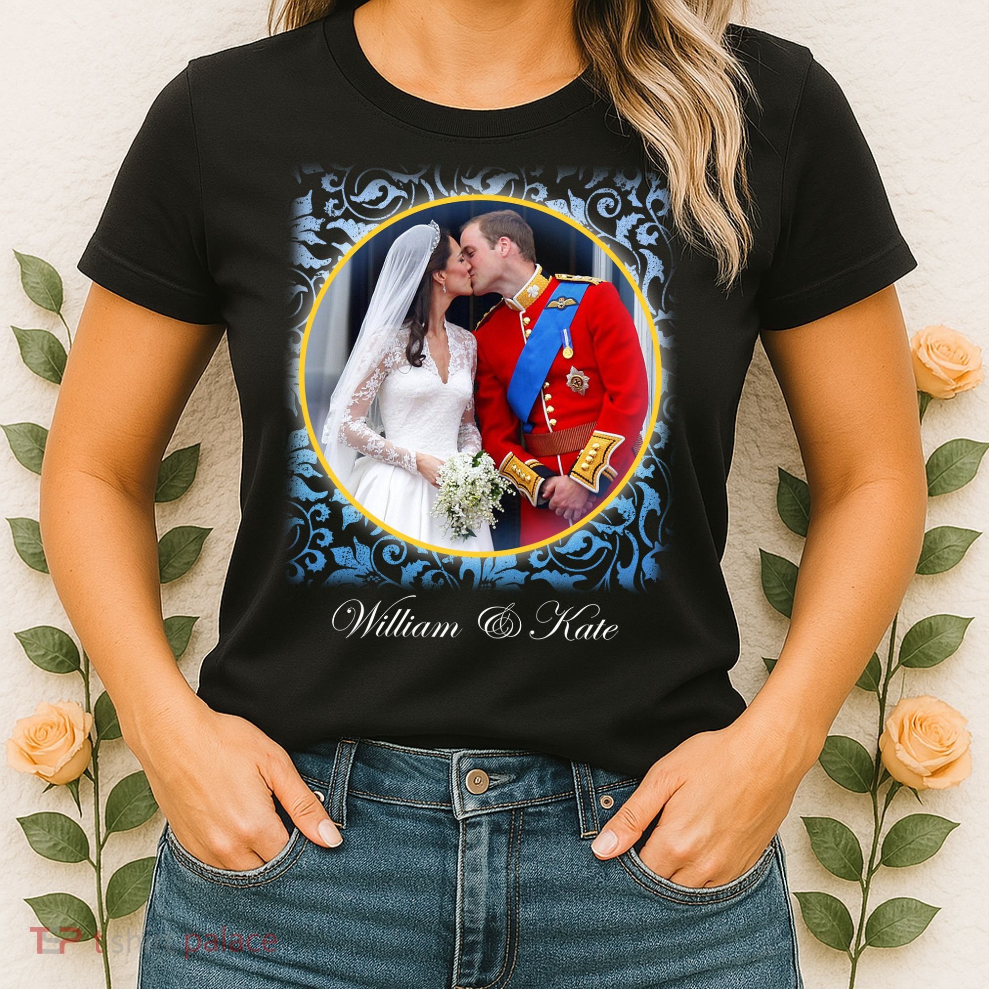 William & Kate Royal Wedding Photo Women's T-Shirt