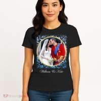 William & Kate Royal Wedding Photo Women's T-Shirt thumb 4