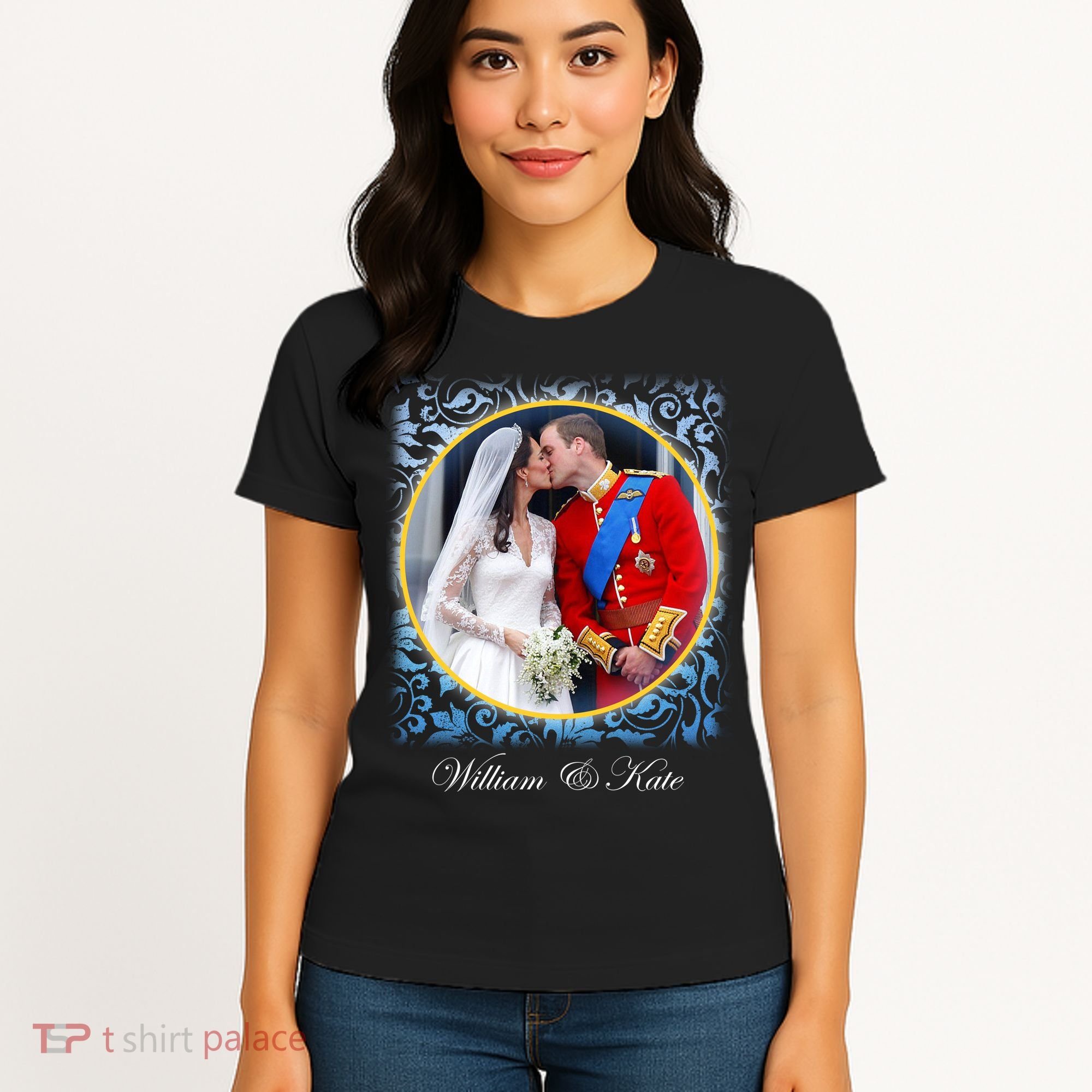 William & Kate Royal Wedding Photo Women's T-Shirt