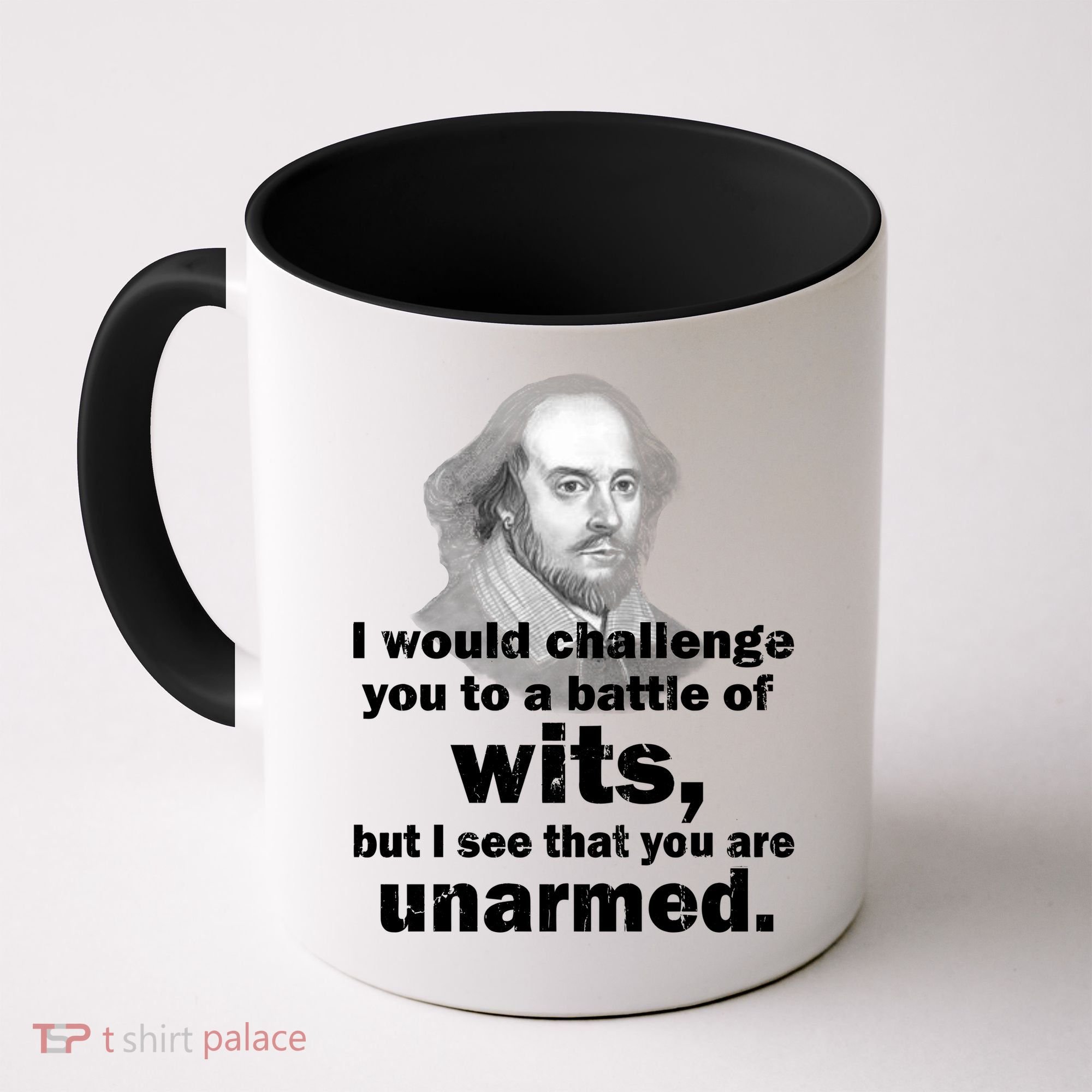 William Shakespeare Wits Quote Coffee Mug