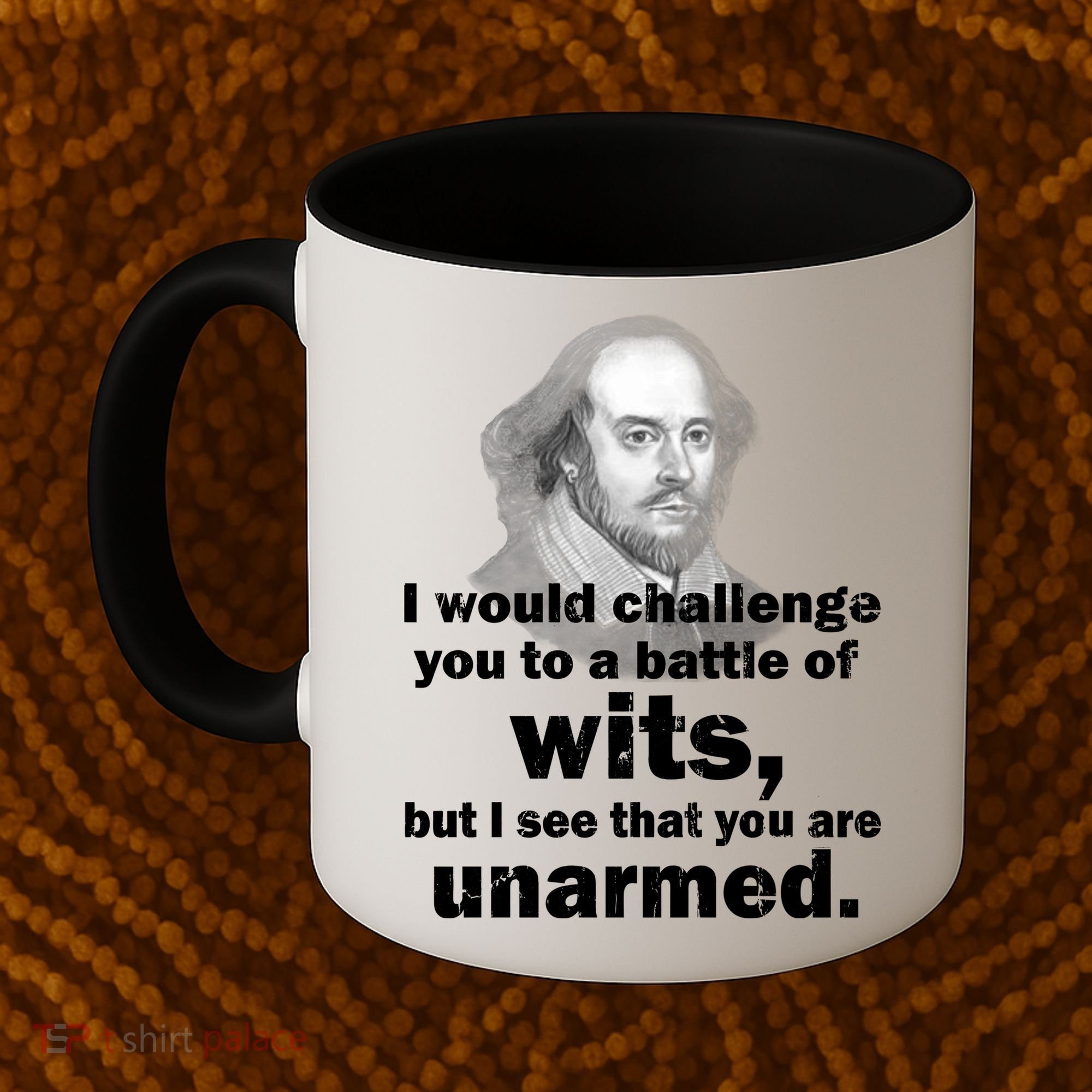 William Shakespeare Wits Quote Coffee Mug
