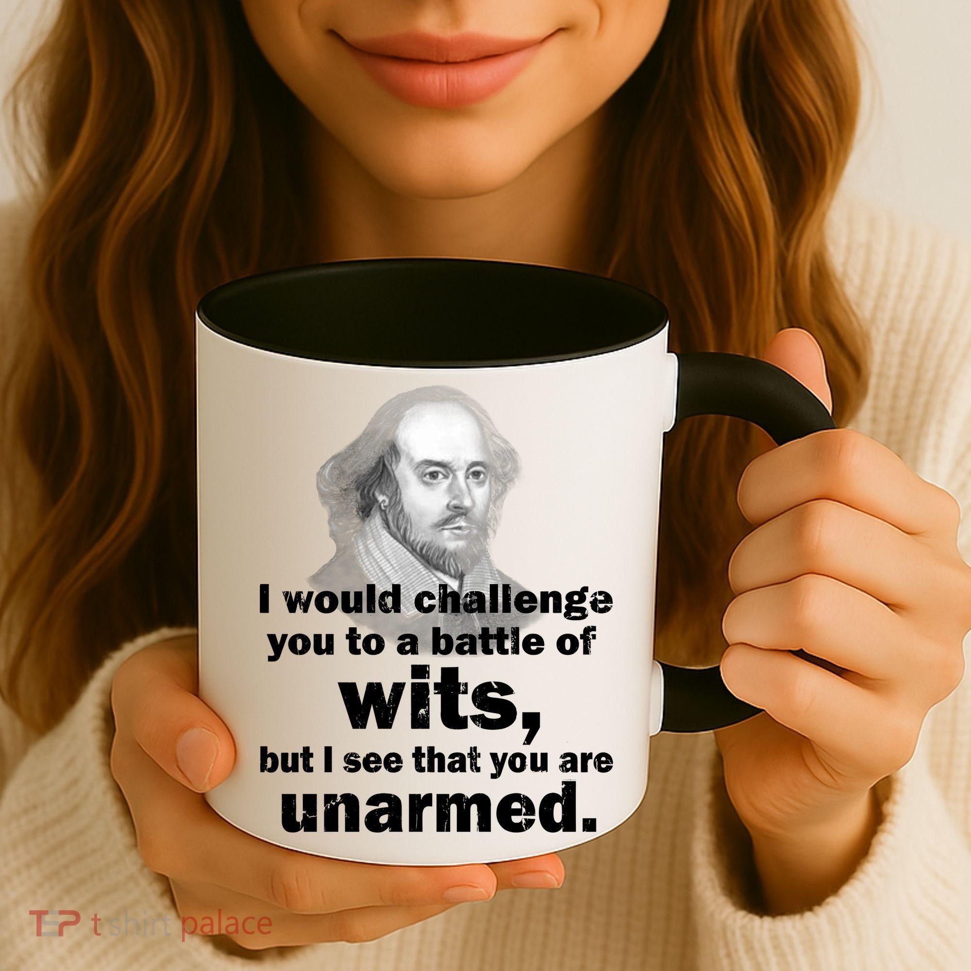 William Shakespeare Wits Quote Coffee Mug