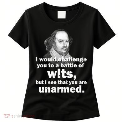 William Shakespeare Wits Quote Women's T-Shirt