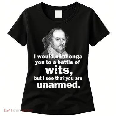 William Shakespeare Wits Quote Women's T-Shirt
