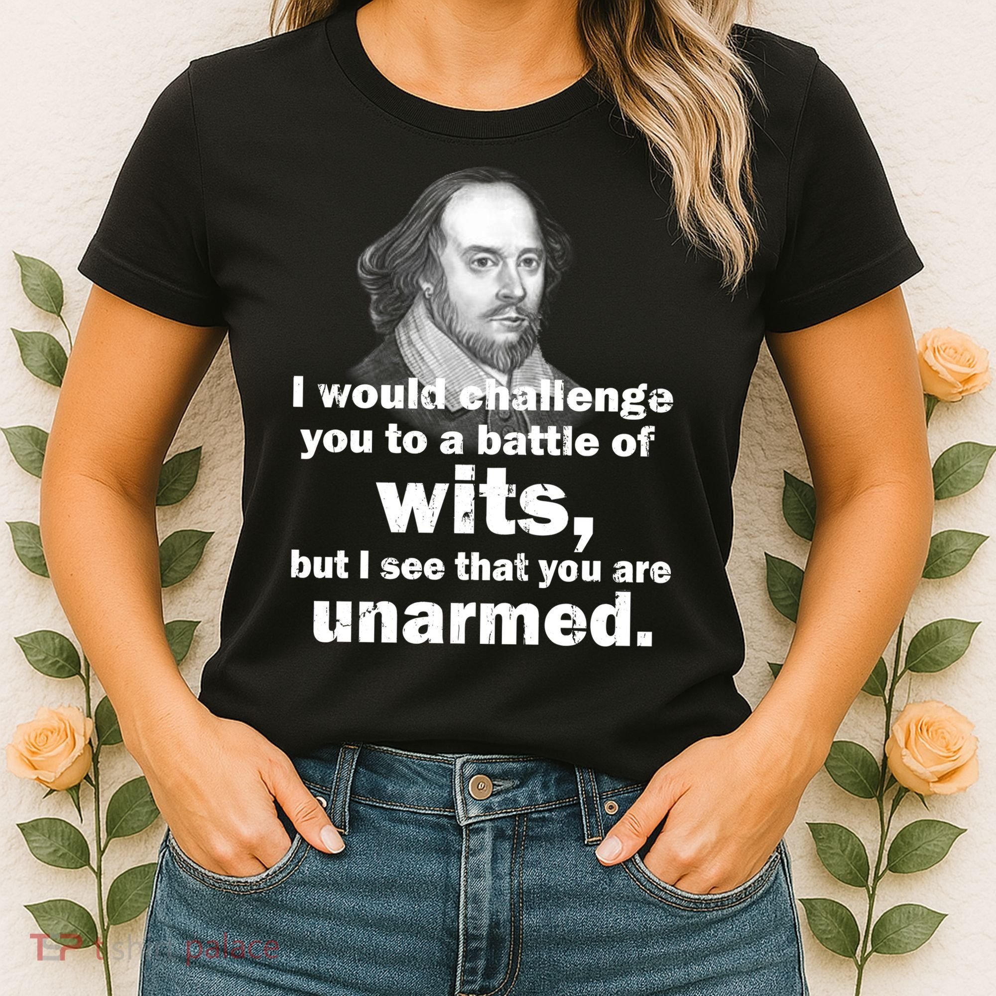 William Shakespeare Wits Quote Women's T-Shirt