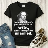 William Shakespeare Wits Quote Women's T-Shirt thumb 3