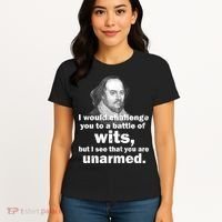 William Shakespeare Wits Quote Women's T-Shirt thumb 4
