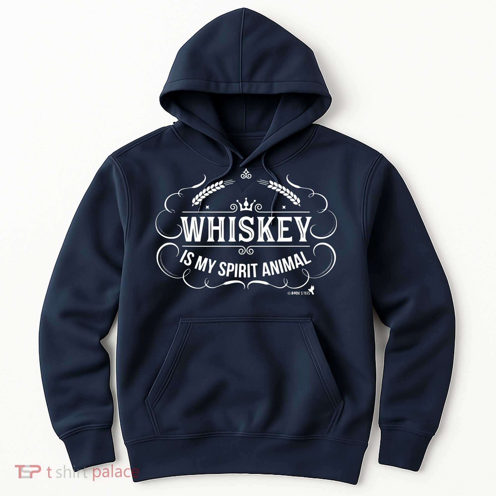 Whiskey Is My Spirit Animal Hoodie