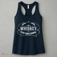 Whiskey Is My Spirit Animal Women's Tank Top thumb 3
