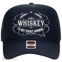Whiskey Is My Spirit Animal Hat thumb 0