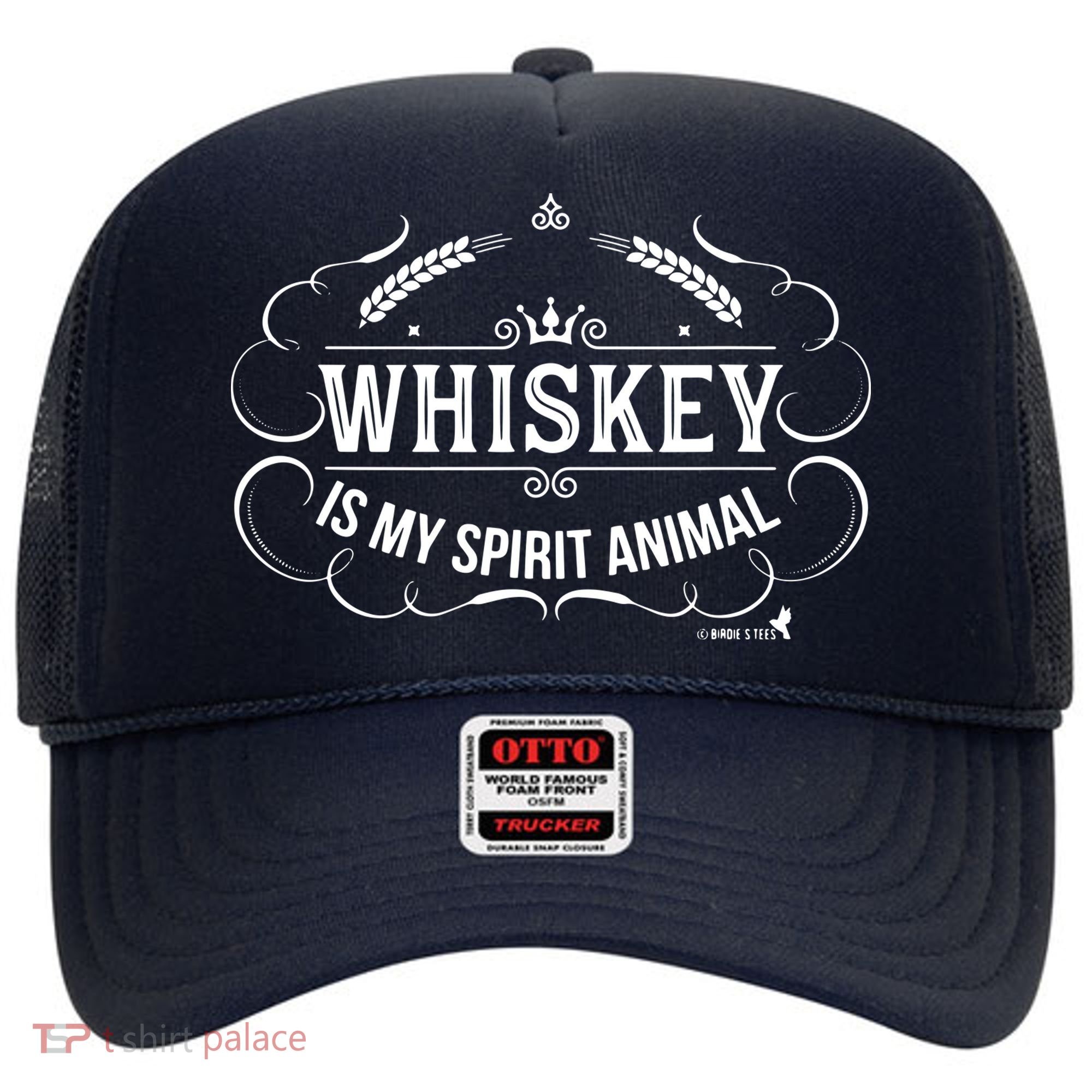 Whiskey Is My Spirit Animal Hat
