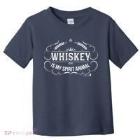Whiskey Is My Spirit Animal Toddler T-Shirt thumb 0