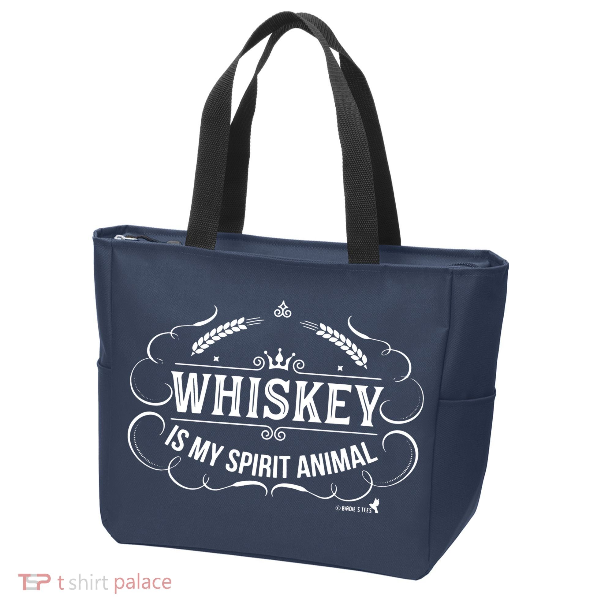Whiskey Is My Spirit Animal Tote Bag
