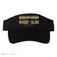 Whidbey Island Mountains Washington Hiking Outdoors Retro Visor thumb 0