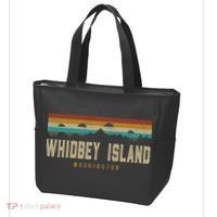 Whidbey Island Mountains Washington Hiking Outdoors Retro Tote Bag thumb 3