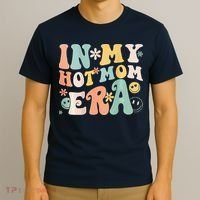 Women In My Hot Mom Era Lover Groovy Retro Mom MotherS Day T-Shirt thumb 3