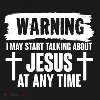 Warning I May Start Talking About Jesus At Any Time Pajama Set thumb 2