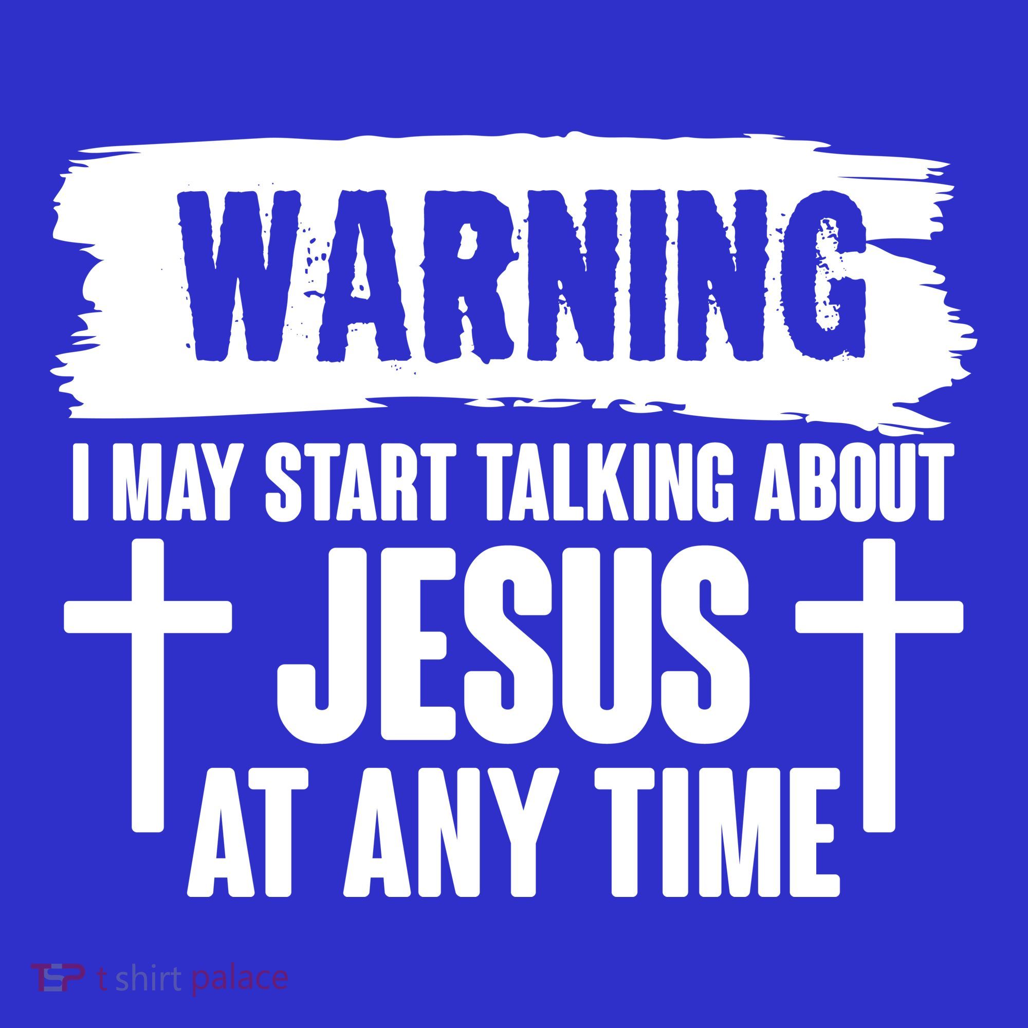 Warning I May Start Talking About Jesus At Any Time Kids Long Sleeve Shirt