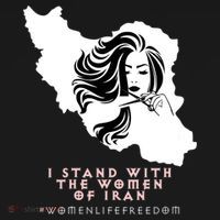 Womens Iran Map, I STAND WITH WOMEN OF IRAN Support Iranian Women Women's Hoodie thumb 2
