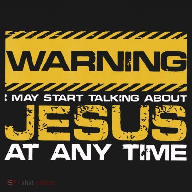 Warning I May Start Talking About Jesus Christian Jesus Doggie Tank