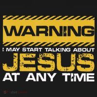 Warning I May Start Talking About Jesus Christian Jesus Kids Sweatshirt thumb 2