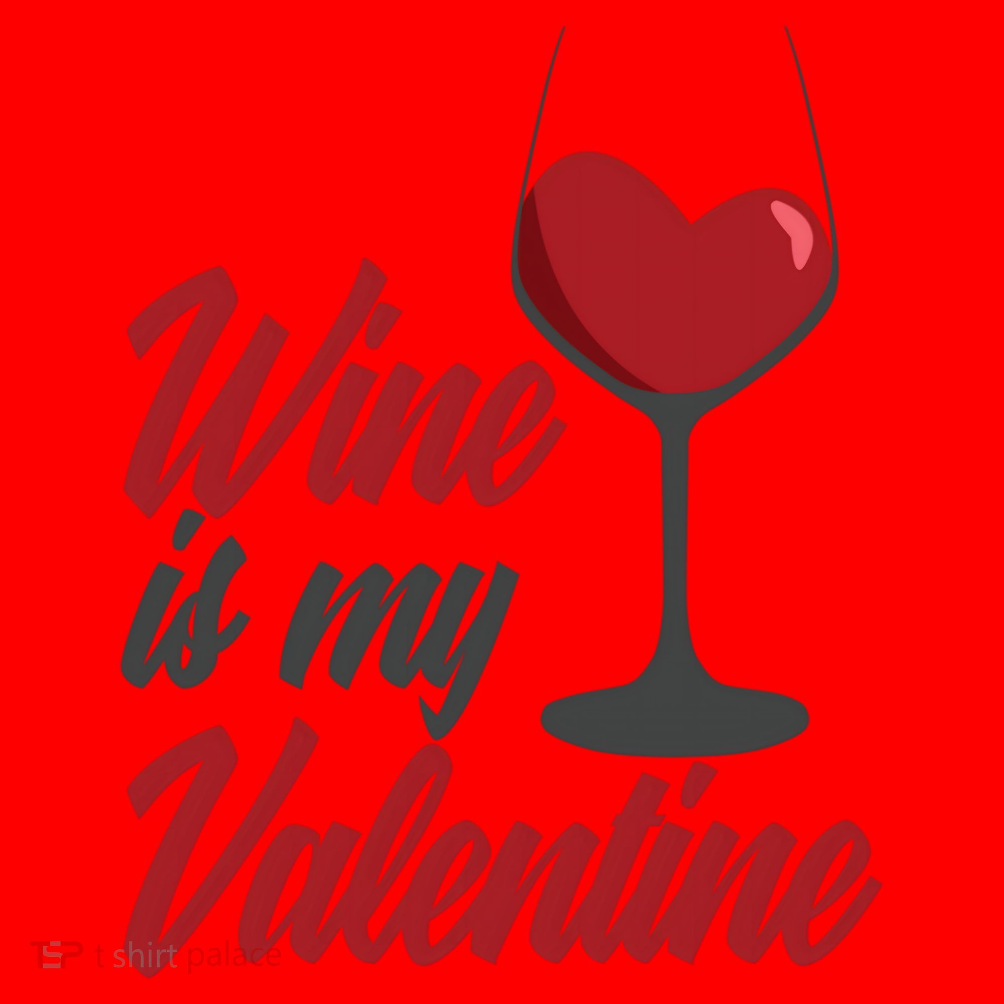 Wine Is My Valentine Drunk Alcohol Lover Funny Vfunny Giftday Gift Santa Hat