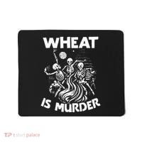 Wheat Is Murder Celiac Disease Awareness Month Gluten Free Mousepad thumb 0