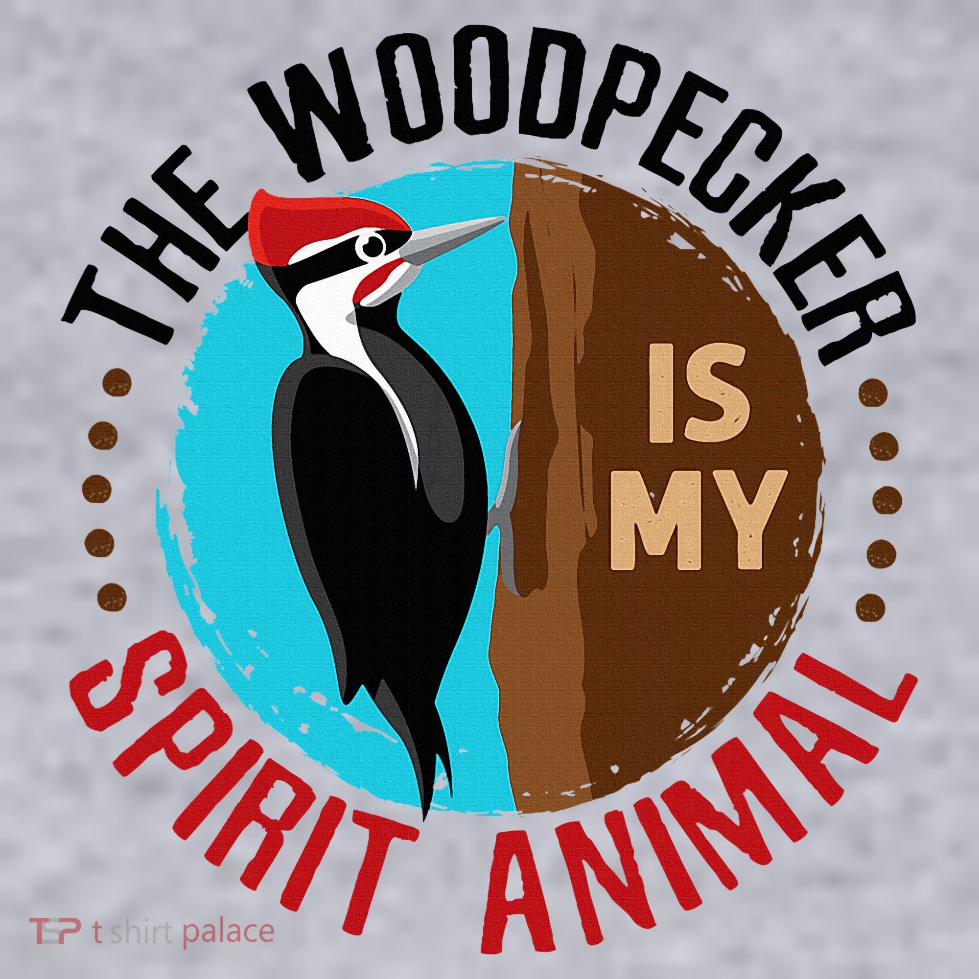 Woodpecker Is My Spirit Animal Bird Watcher Nerd Birder Women's Sweatshirt