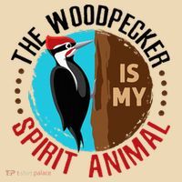 Woodpecker Is My Spirit Animal Bird Watcher Nerd Birder Tote Bag thumb 4