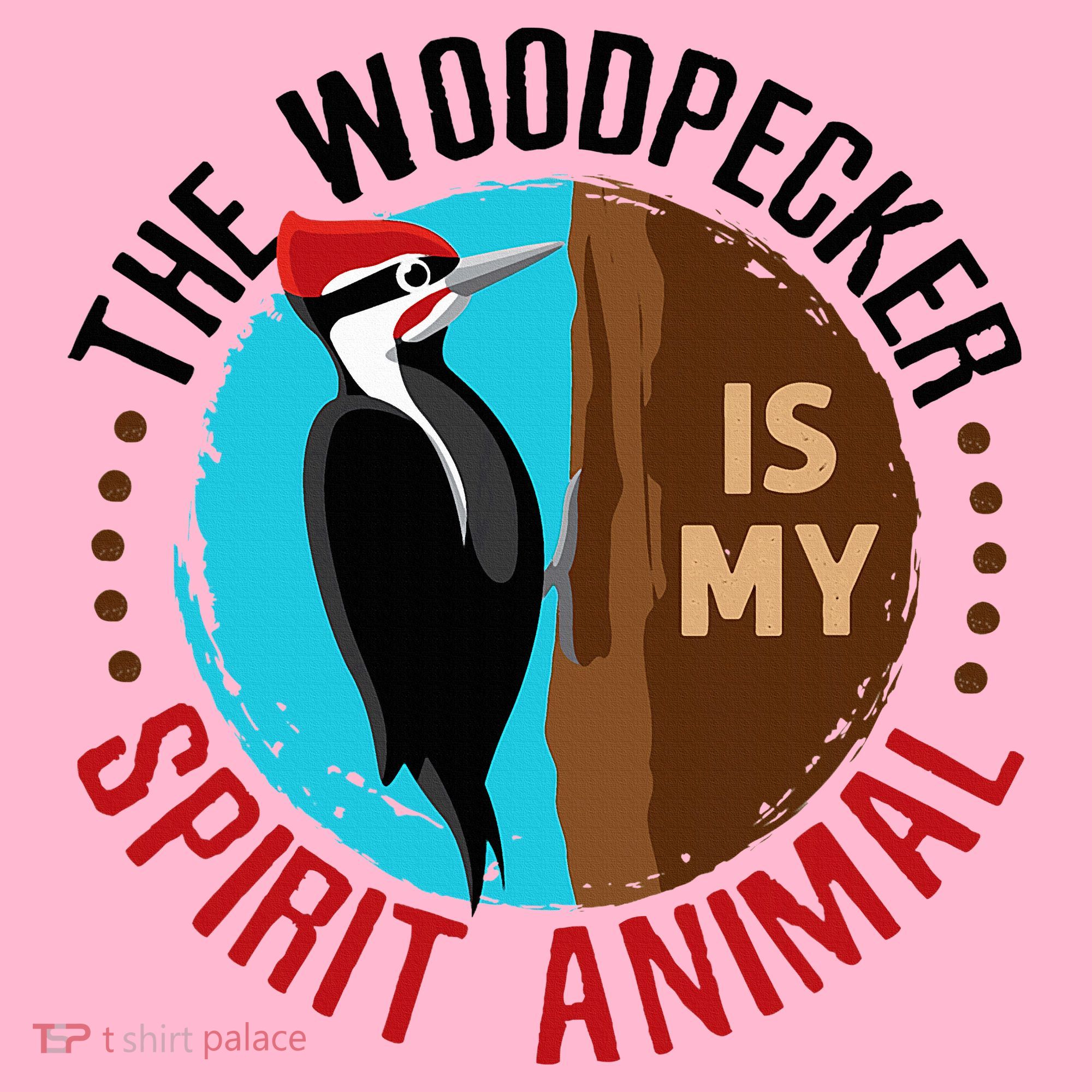Woodpecker Is My Spirit Animal Bird Watcher Nerd Birder Coaster