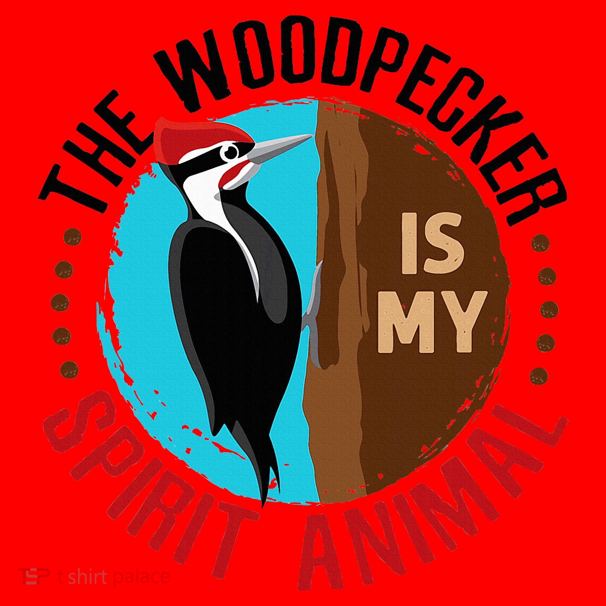 Woodpecker Is My Spirit Animal Bird Watcher Nerd Birder Santa Hat