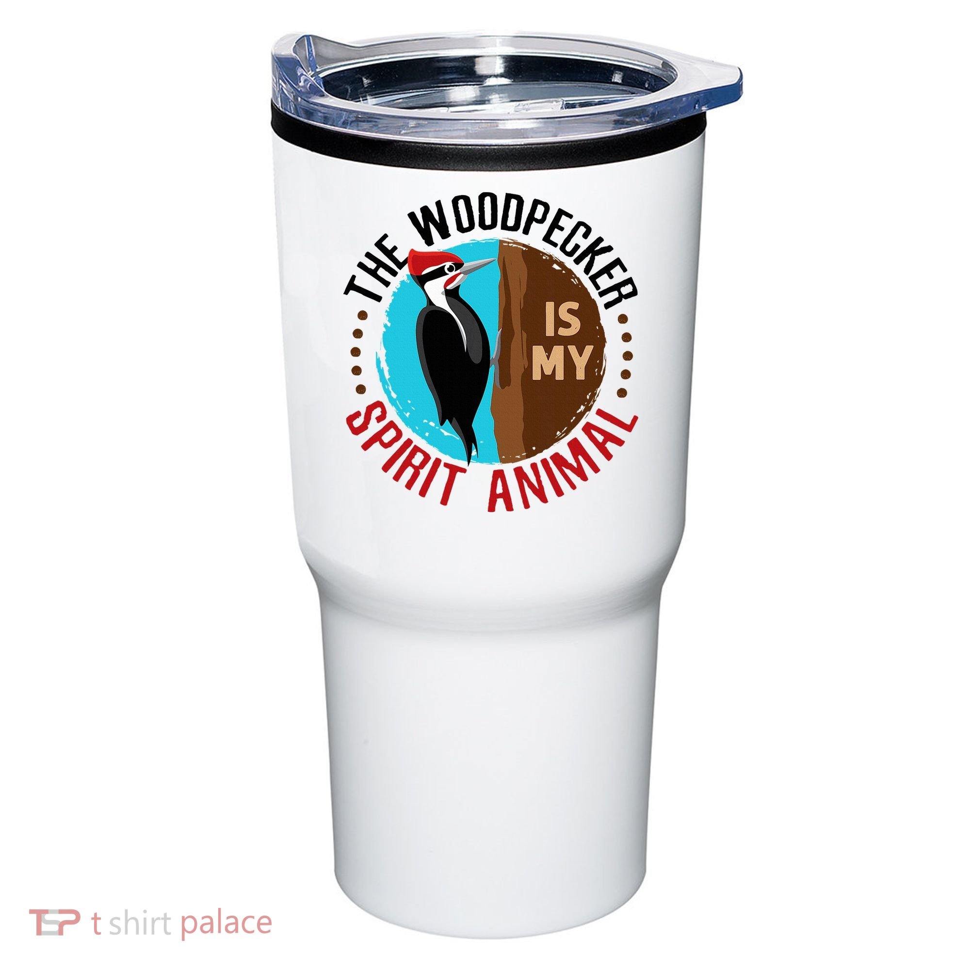 Woodpecker Is My Spirit Animal Bird Watcher Nerd Birder Tumbler