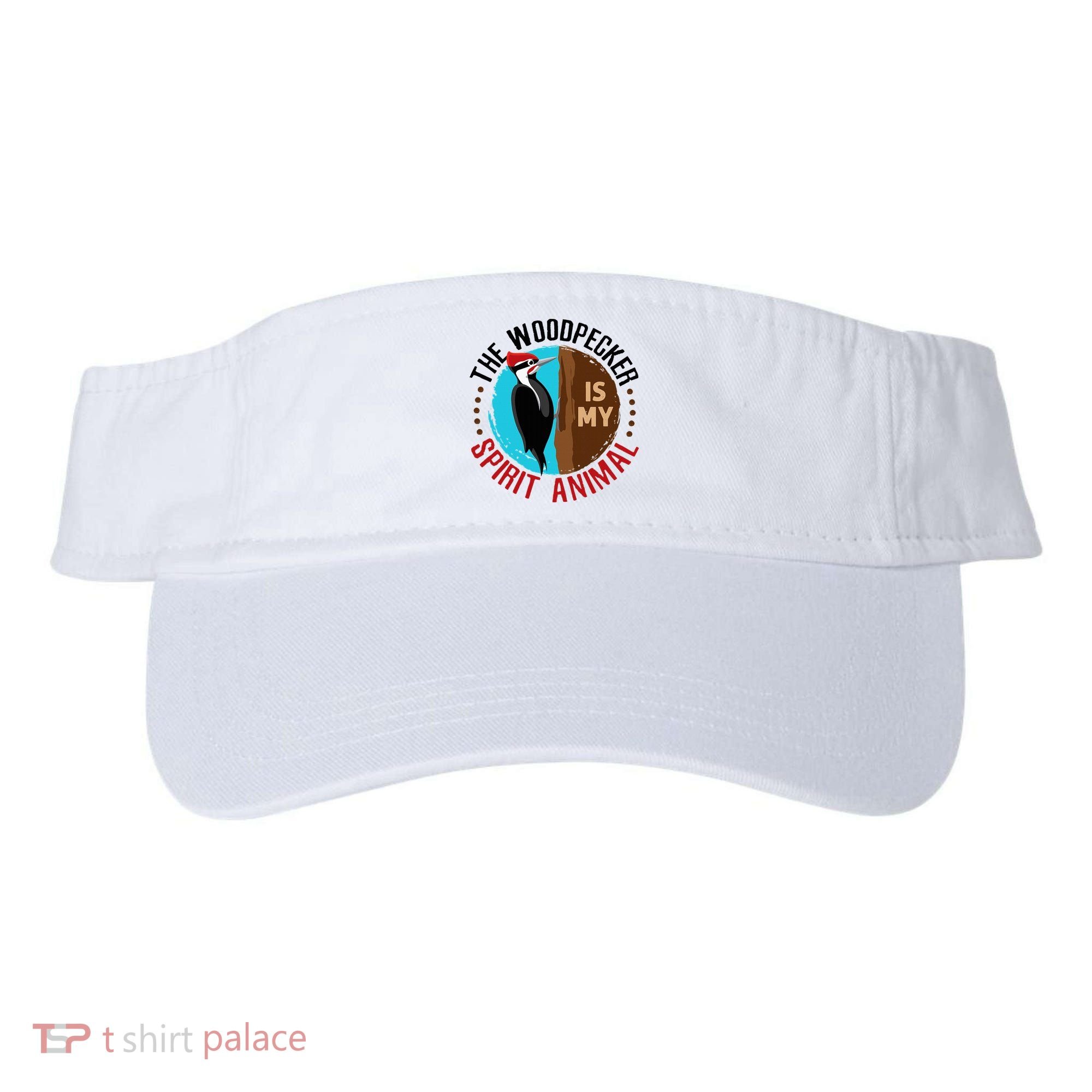 Woodpecker Is My Spirit Animal Bird Watcher Nerd Birder Visor