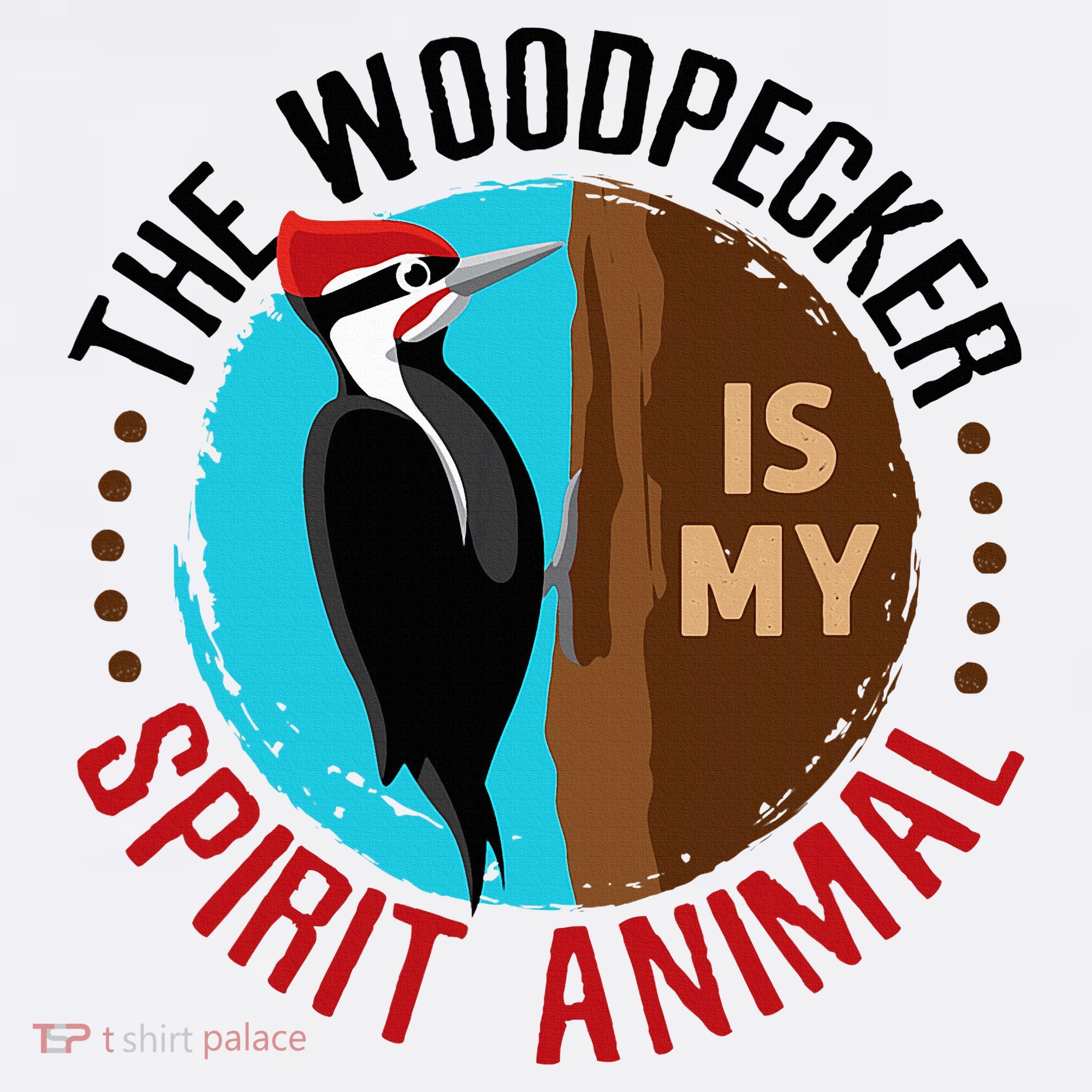 Woodpecker Is My Spirit Animal Bird Watcher Nerd Birder Kids Long Sleeve Shirt