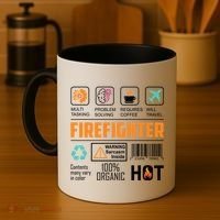 What It Means To Be A Firefighter Coffee Mug thumb 4