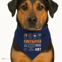 What It Means To Be A Firefighter USA-Made Doggie Bandana thumb 1
