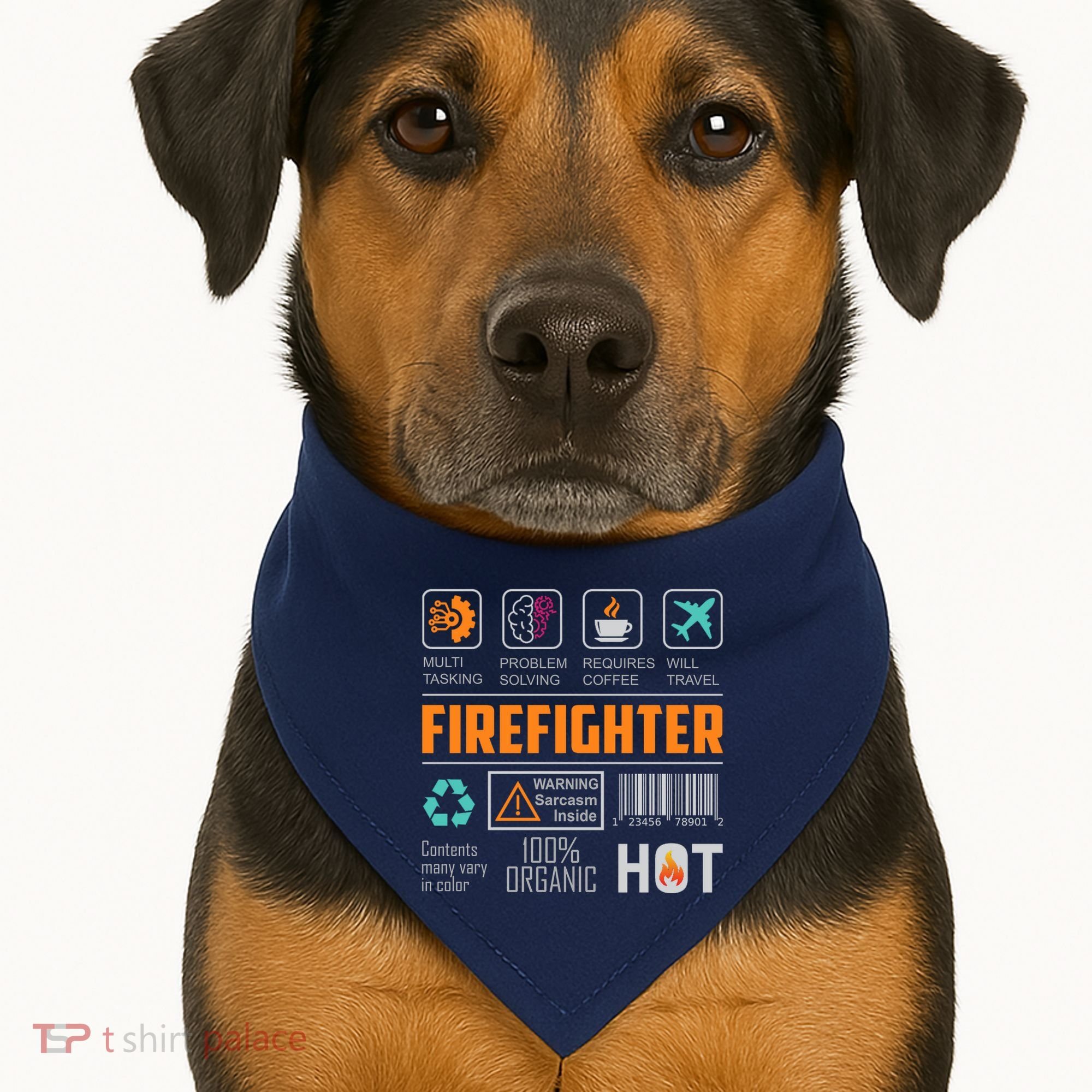 What It Means To Be A Firefighter USA-Made Doggie Bandana