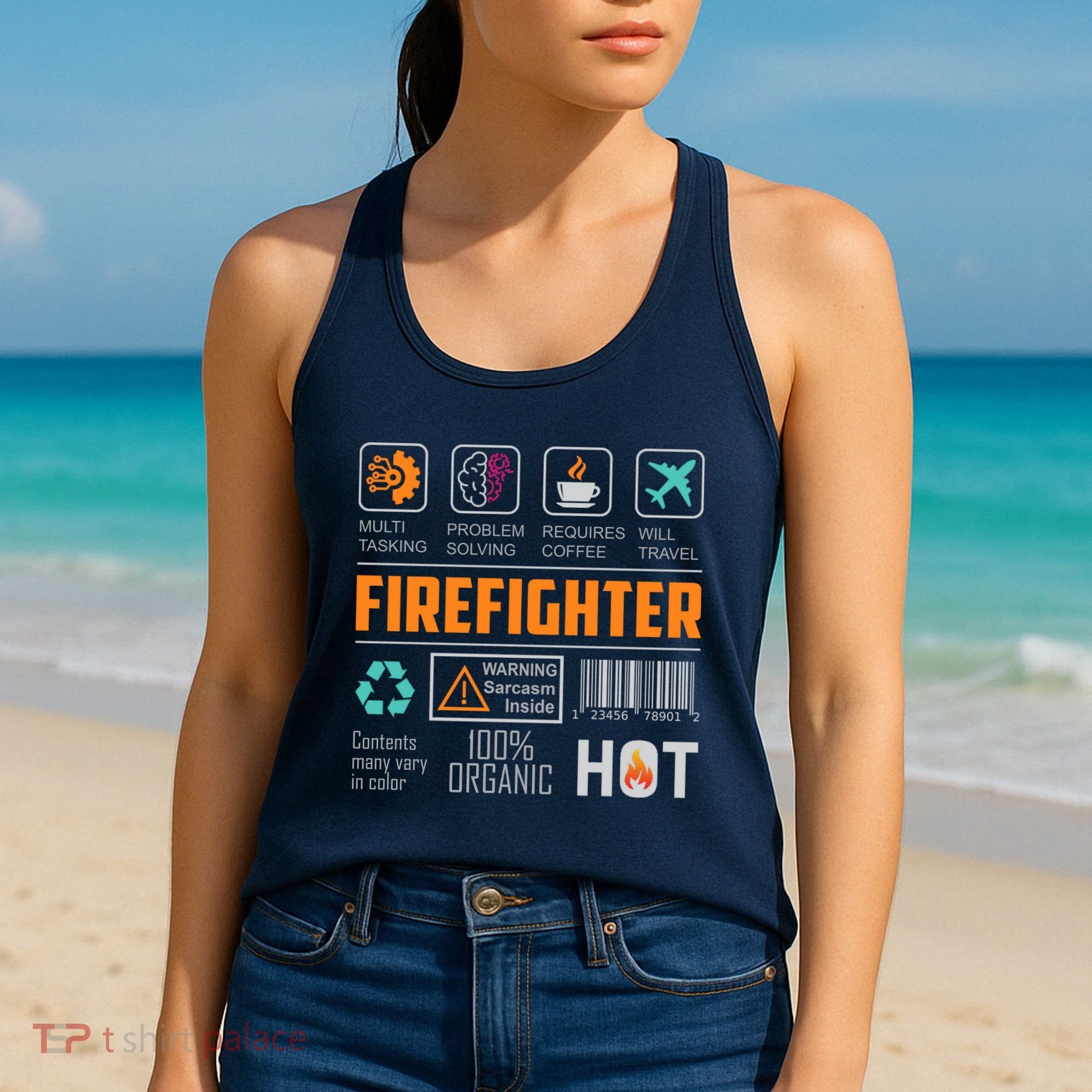 What It Means To Be A Firefighter Women's Tank Top