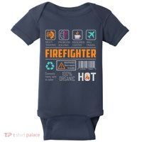 What It Means To Be A Firefighter Baby Bodysuit thumb 0