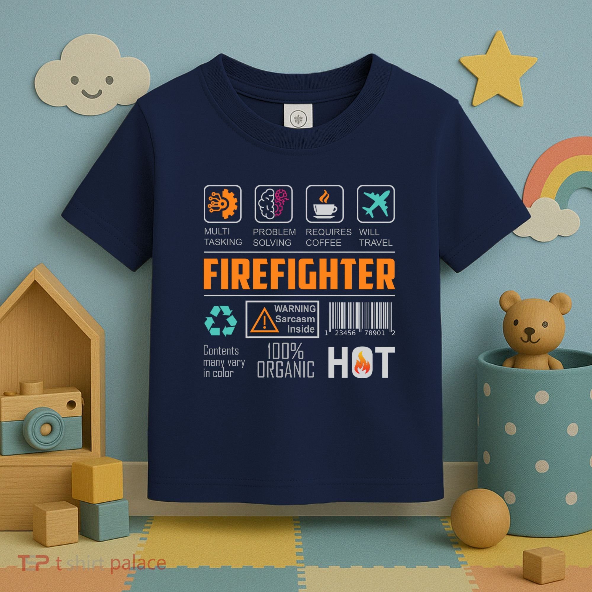 What It Means To Be A Firefighter Toddler T-Shirt
