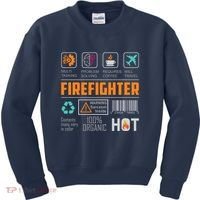 What It Means To Be A Firefighter Kids Sweatshirt thumb 0