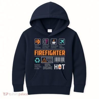 What It Means To Be A Firefighter Kids Hoodie