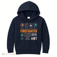 What It Means To Be A Firefighter Kids Hoodie thumb 0