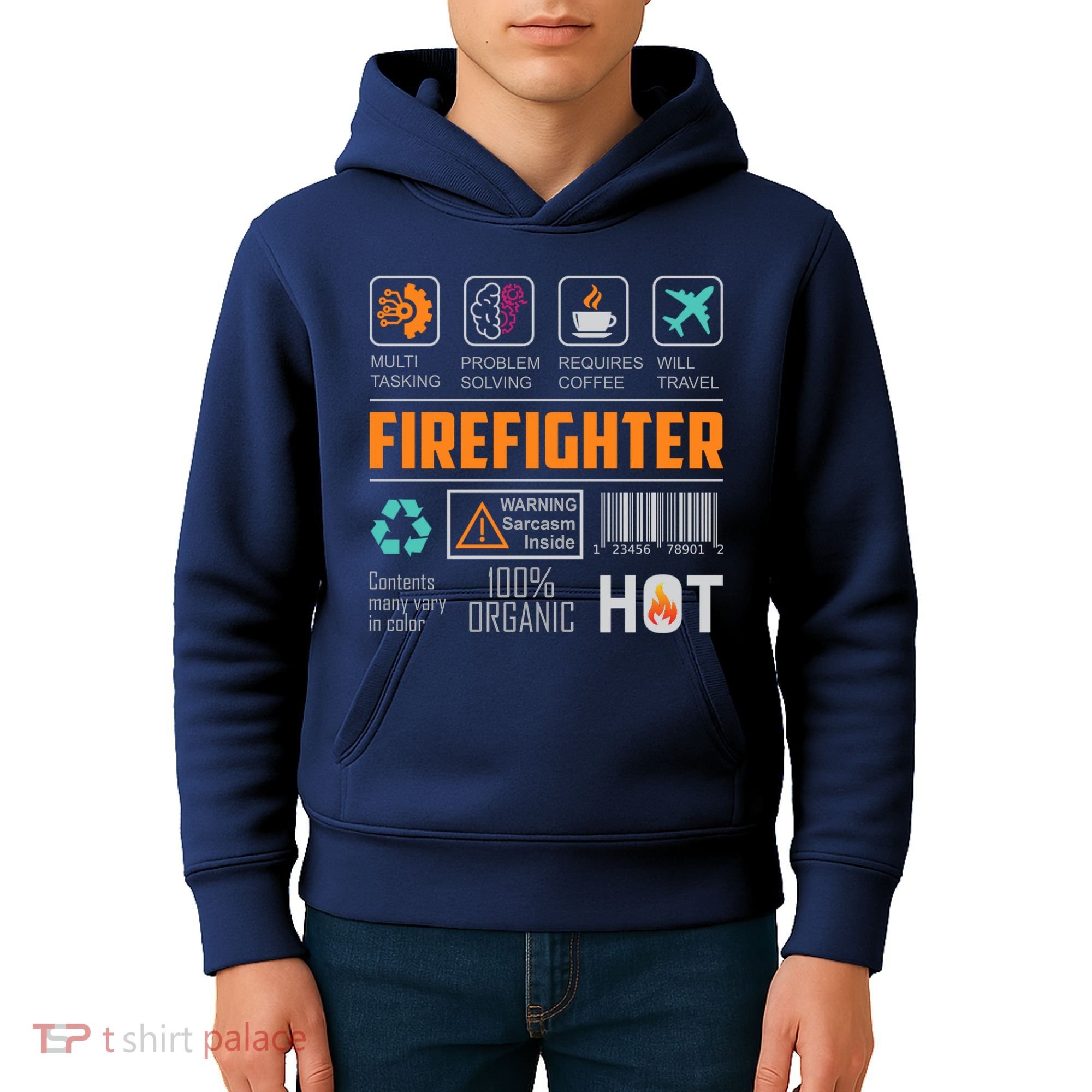 What It Means To Be A Firefighter Kids Hoodie