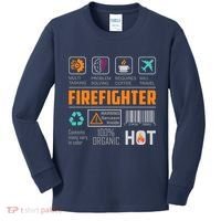 What It Means To Be A Firefighter Kids Long Sleeve Shirt thumb 0
