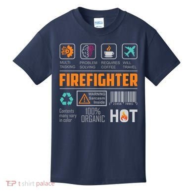 What It Means To Be A Firefighter Kids T-Shirt
