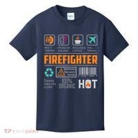 What It Means To Be A Firefighter Kids T-Shirt thumb 0